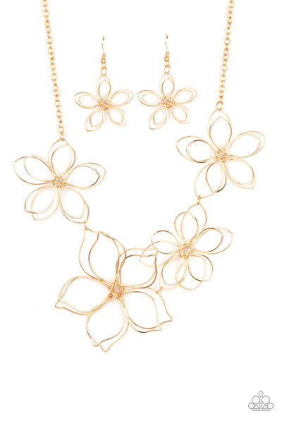 Flower Garden Fashionista - Gold – Sparkling Treasures