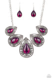 Opal Auras-Purple Necklace