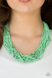 Summer Samba Green Necklace