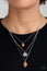 Tide Drifter - Orange Necklace