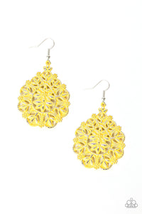 Floral Affair - Yellow Earring