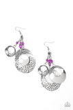 Wanderlust Garden Purple Earrings