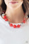 Very Voluminous Red Necklace