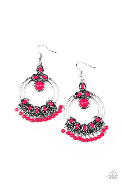 Palm Breeze - Pink EARRINGS