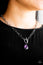 So Sorority - Purple Toggle Necklace