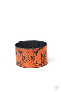 It’s a Jungle out there! - Orange Bracelet