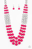 A La Vogue - Pink Necklace