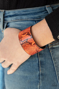 It’s a Jungle out there! - Orange Bracelet