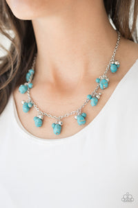 Rocky Mountain Magnificence- Blue Necklace