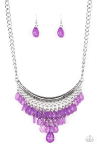 Rio Rainfall - Purple Necklace