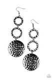 Blooming Baubles- Black Earrings