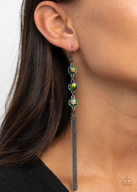 Moved to Tiers - Multicolor Earrings