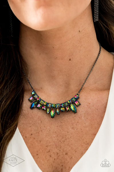 Wish upon a Rockstar - Multicolor Necklace