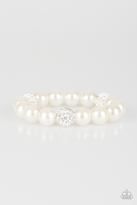 Cake Walk - White Bracelet